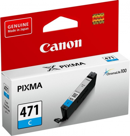 Оригинальный картридж Canon CLI-471C (0401C001)
