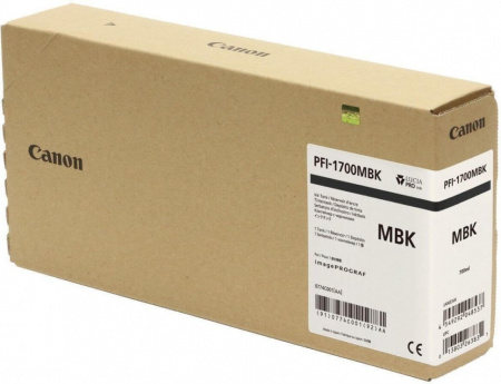 Оригинальный картридж Canon PFI-1700MBK (0774C001)