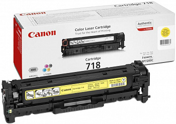Оригинальный картридж Canon 718Y (2659B002)